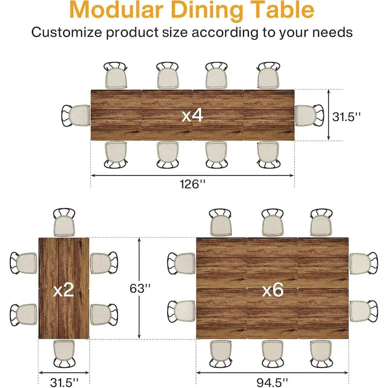 31.5 Inch Wood Square Dining Table with Black Metal Frame