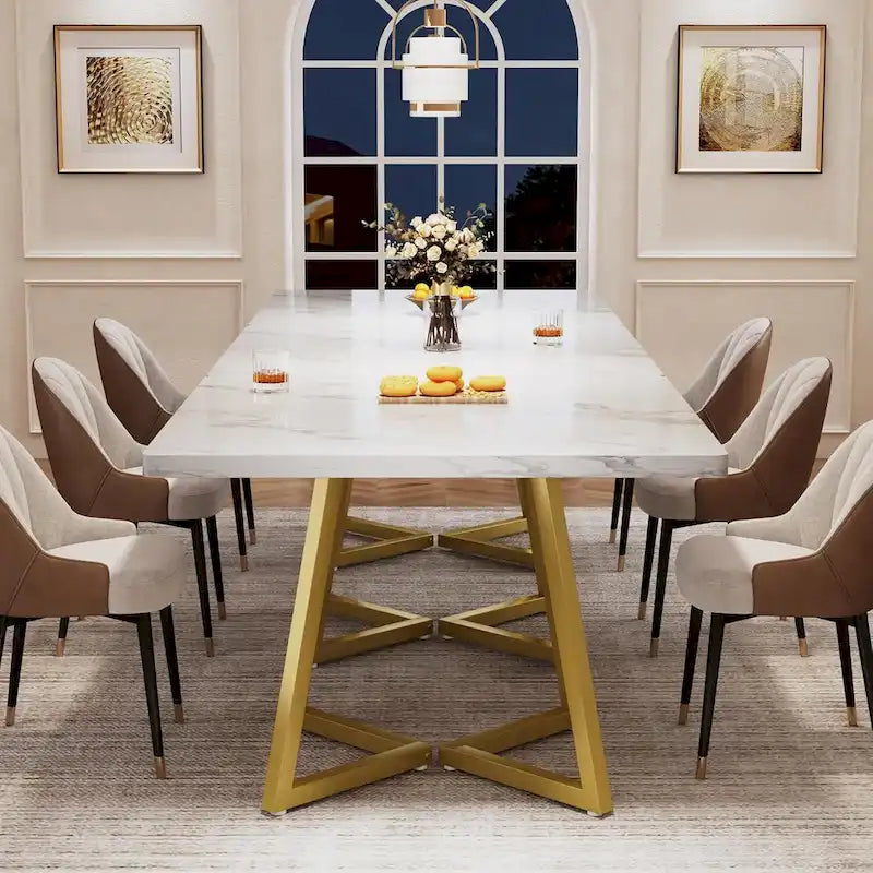 31.5 Inch Wood Square Dining Table with Black Metal Frame